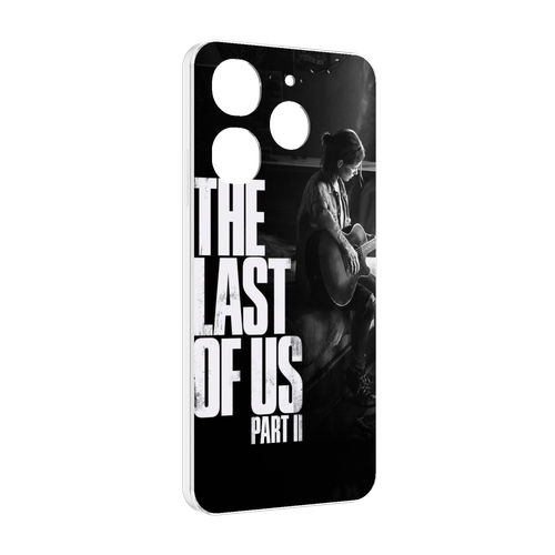 Чехол MyPads The Last of Us Part II Элли для Tecno Spark 10 Pro задняя-панель-накладка-бампер