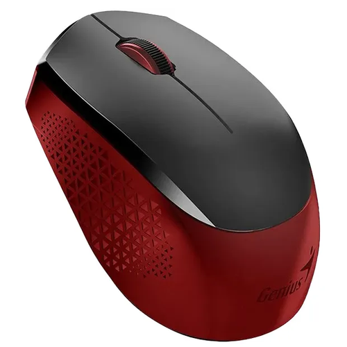 Мышь беспроводная Genius NX-8000S Бесшумная 3 кнопки для правойлевой руки Сенсор Blue Eye Частота 24 GHz Цвет красный 268500₽