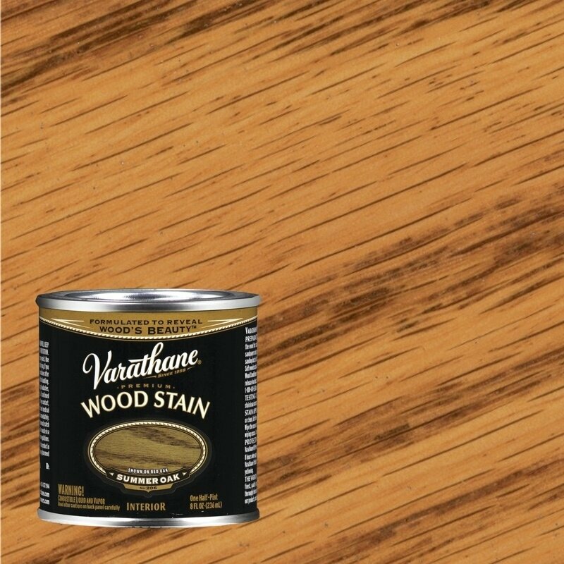 фото Морилка на масляной основе Varathane Premium Wood Stain 236 мл Летний дуб 211756