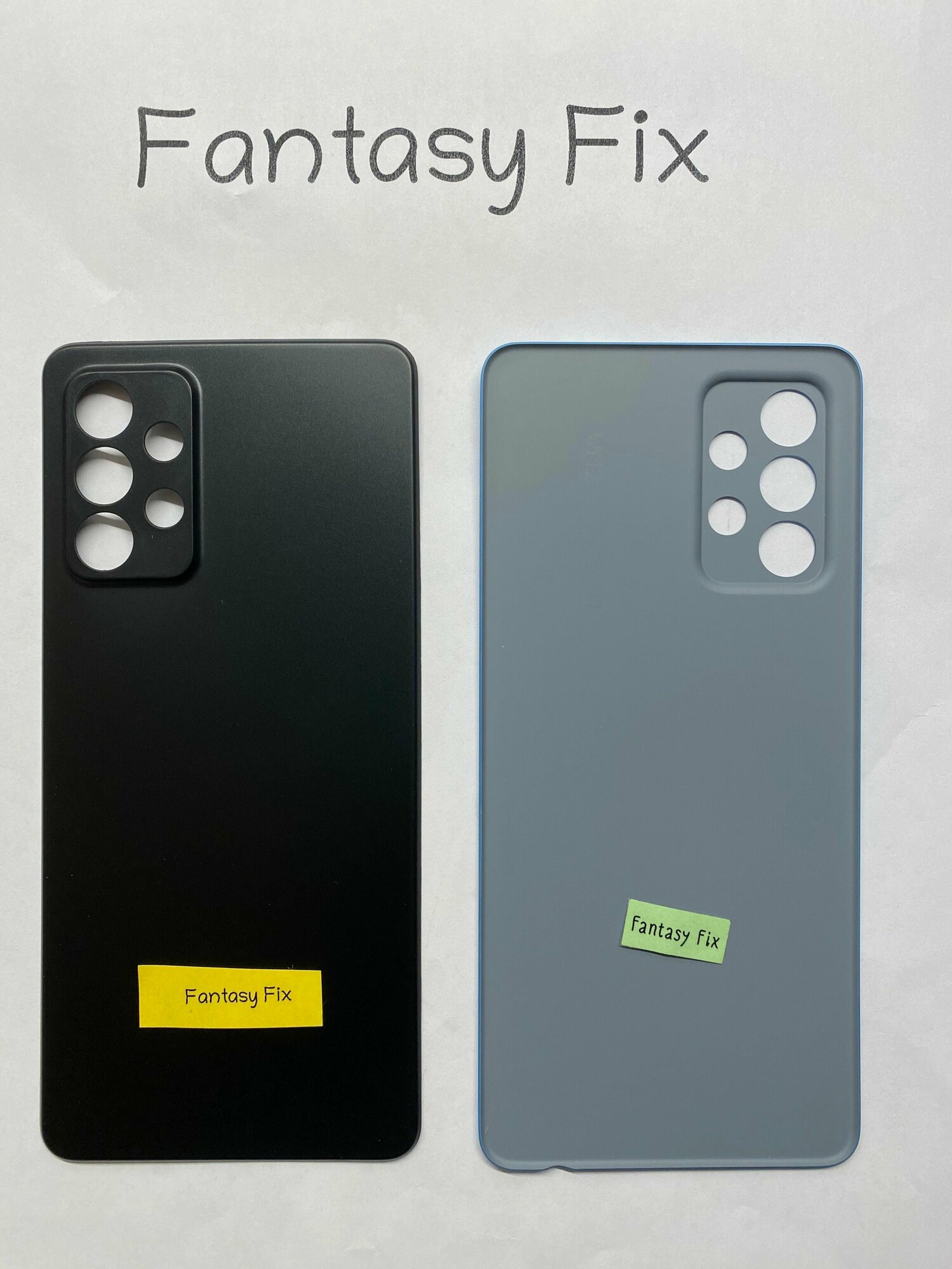 Задняя крышка для Samsung A525F (A52) черная