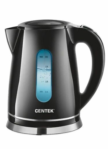 Чайник Centek CT-0043 Black /2,0л, 2200Вт