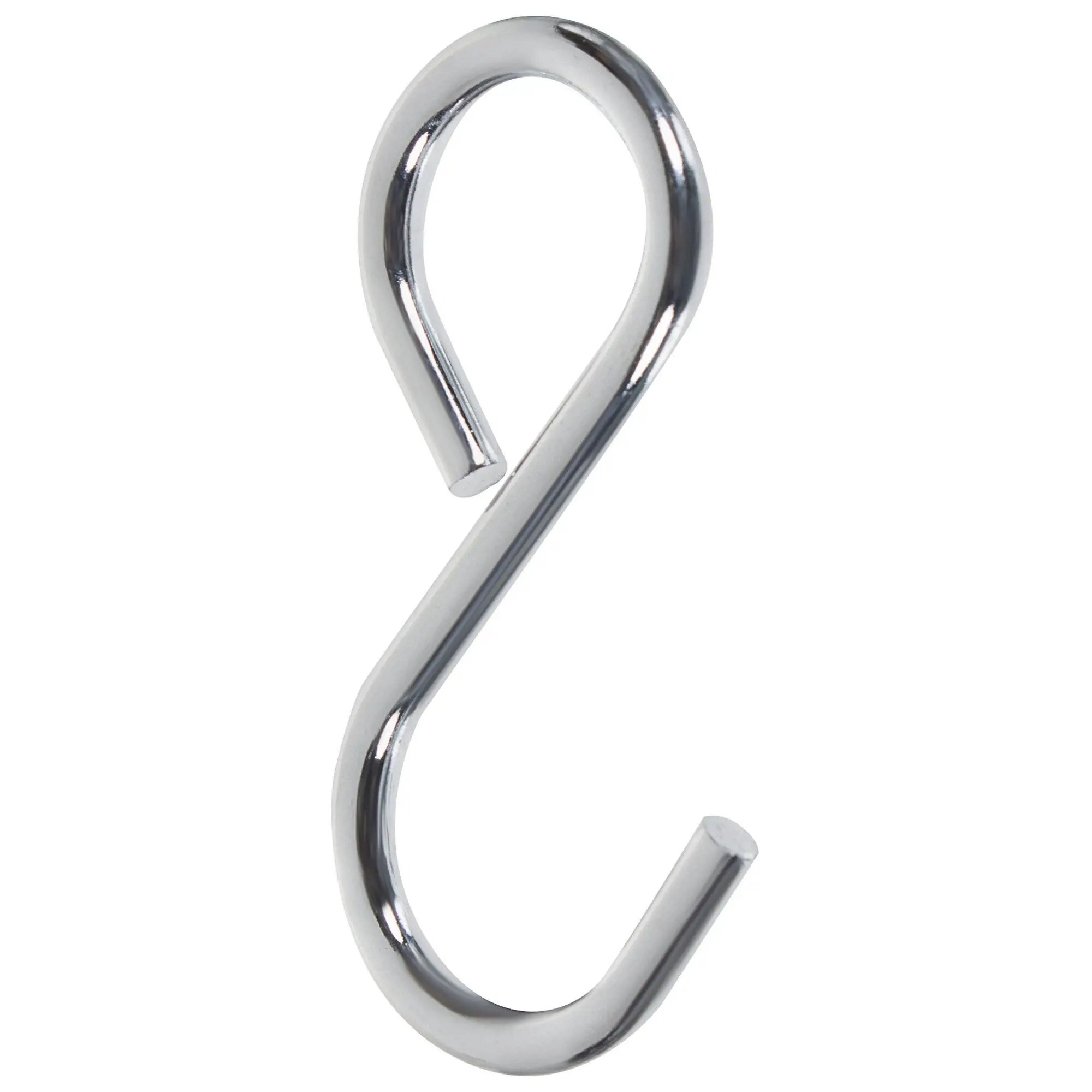 фото Набор несъемных крючков Delinia 2.4x5.7 см сталь цвет хром 5 шт