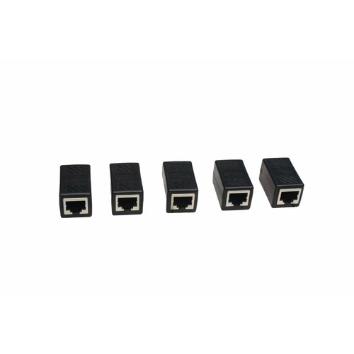 Коннектор для интернет - кабеля, разъем RJ45, cat 5, cat 6, cat 6a (5 штук)