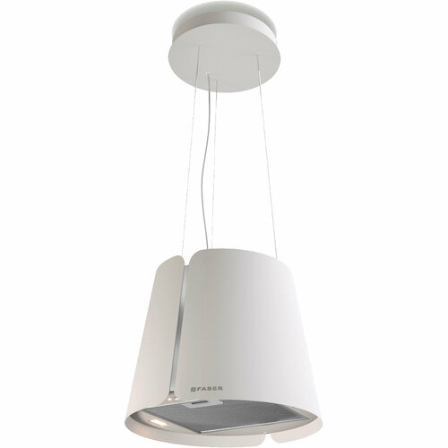 Faber Островная вытяжка Faber BEST Островные BEAT WH MATT F45 45 см 720 кубч 54 дБ электронное управление LED белый матовый 3774900₽