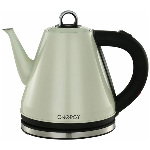 Чайник электрический Энерджи Е-263 с дисковым нагревательным элементом нержавеющая сталь фильтр бежевый 950Вт 12л техника для кухни 190800₽