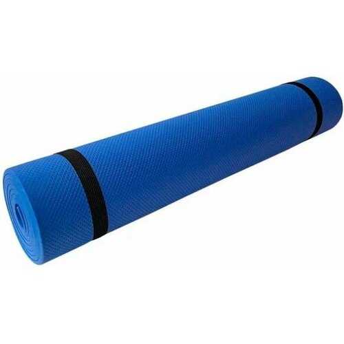 Коврик д/ йоги 173х61х0,5 см В32215 (синий) коврик для йоги demix синий