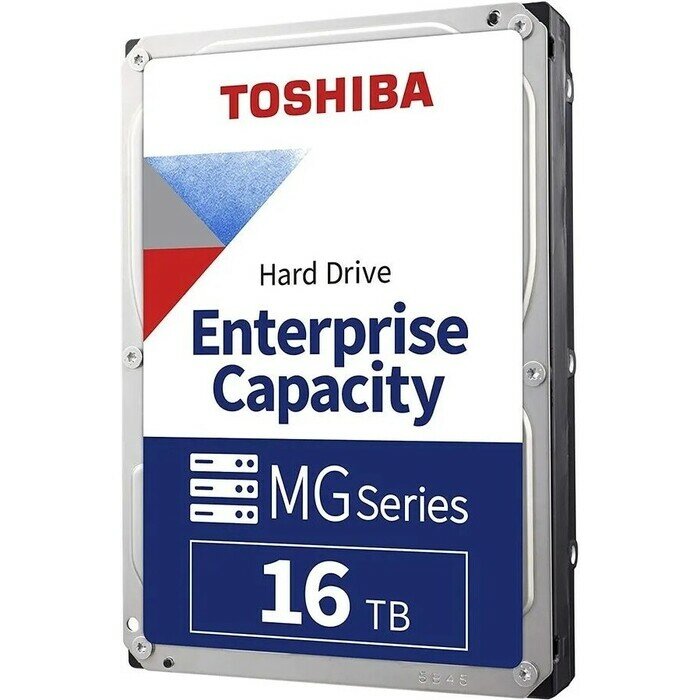 Жесткий диск Toshiba Enterprise Capacity MG08ACA16TE 16TB 3.5" 7200 RPM 512MB SATA-III 512e
