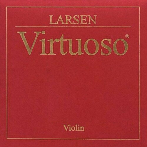 Струны для скрипки Larsen Strings Virtuoso струна Ми для скрипки 4/4 среднее натяжение струна e для скрипки larsen il cannone li5521
