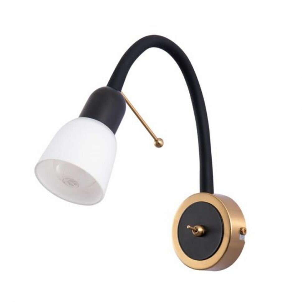 ARTE Lamp #ARTE LAMP A7009AP-1BK светильник настенный
