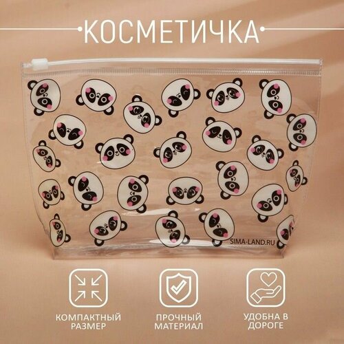 фото Косметичка 21х15, бесцветный pr-market