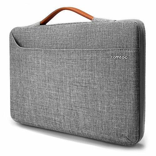 tomtoc для ноутбуков 13 macbook pro air сумка defender laptop handbag a22 pink Сумка Tomtoc Defender Laptop Handbag A22 для ноутбуков 13.5-14 серая (Gray)