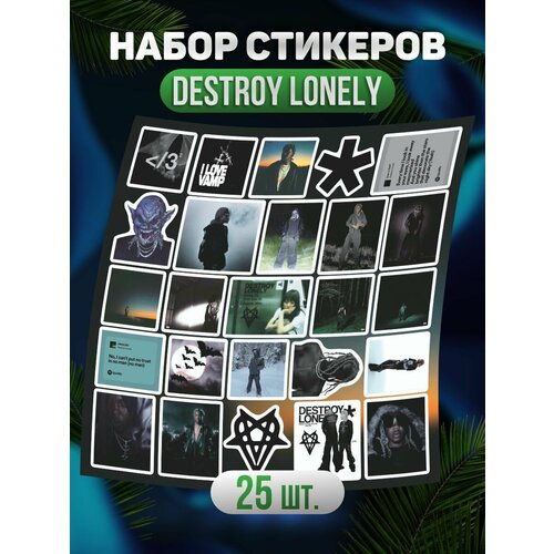 Наклейки на телефон стикеры Destroy Lonely Opium