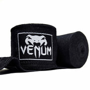 Боксерские бинты Venum Kontact, чёрные, 5 метров