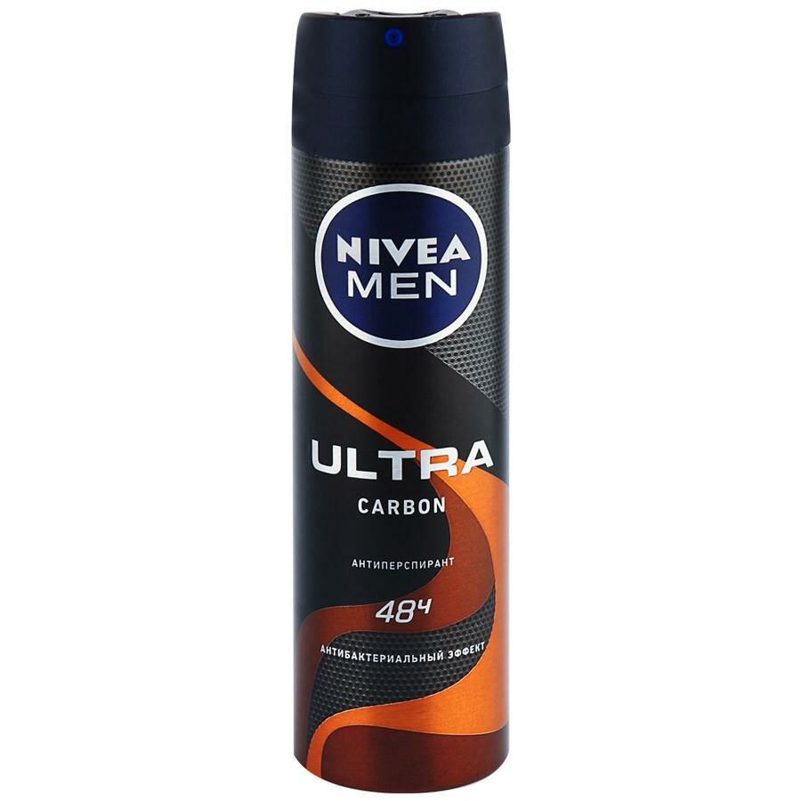 Антиперспирант-спрей Nivea Men Ultra Carbon, 150мл - фото №18