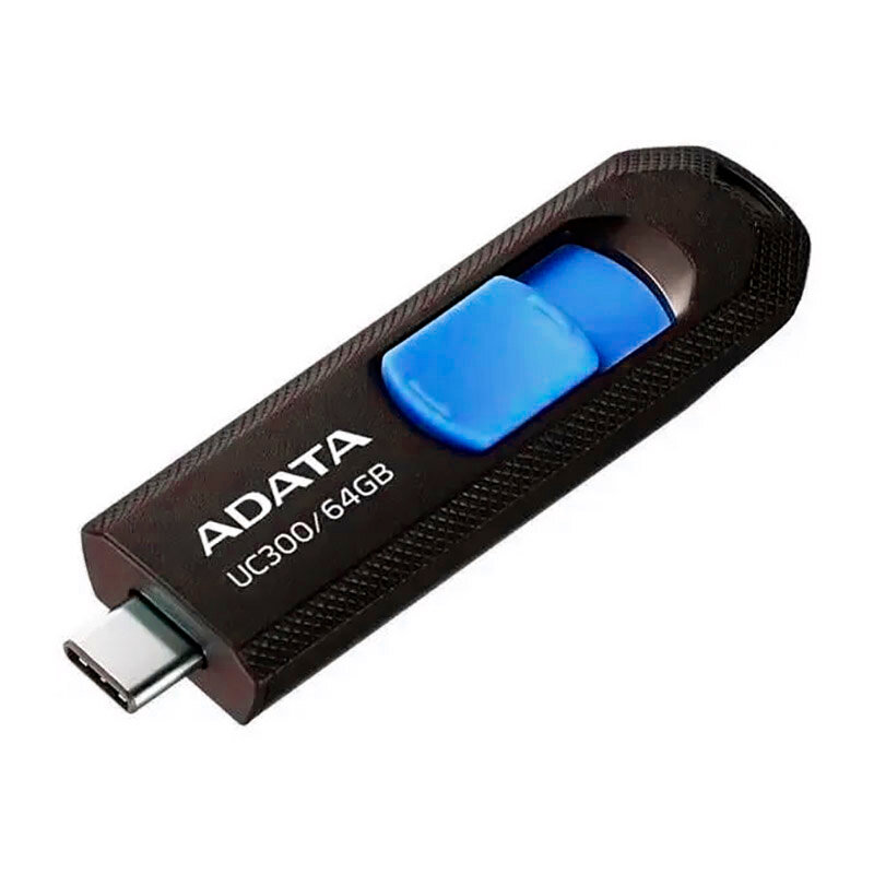 USB Flash Drive 64Gb - A-Data ACHO-UC300-64G-RNB/BU