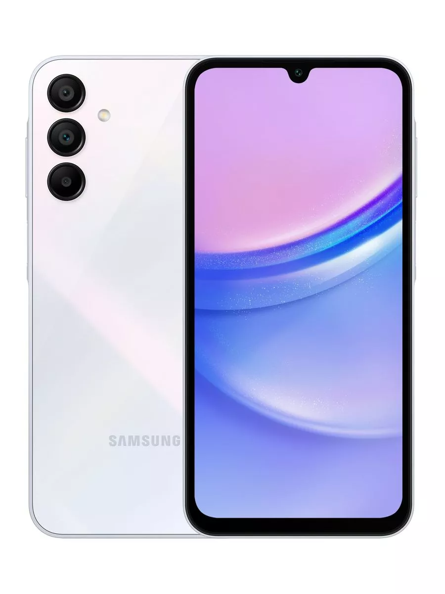 Смартфон Samsung Galaxy A15 4G 6/128 ГБ, Dual nano SIM, голубой