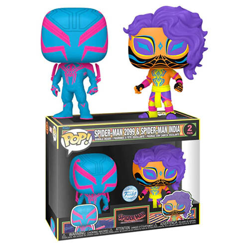 Фигурка Funko POP! Два Человека-Паука: 2099 и Индия (Spider-Man 2099 and India) 2-pack