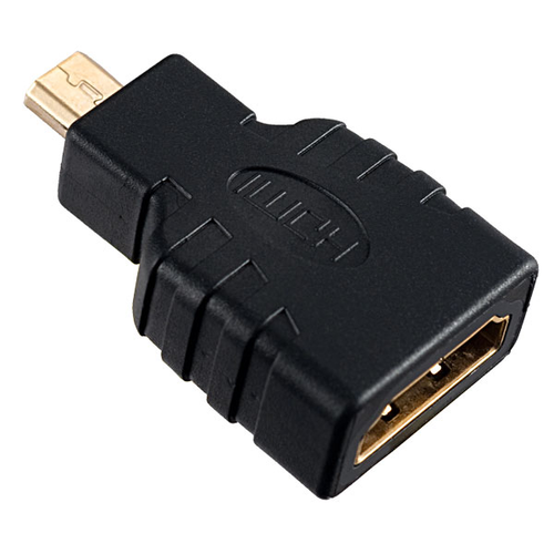PERFEO Переходник HDMI D (micro HDMI) вилка - HDMI A розетка (A7003) переходник адаптер perfeo a7003 hdmi microhdmi черный
