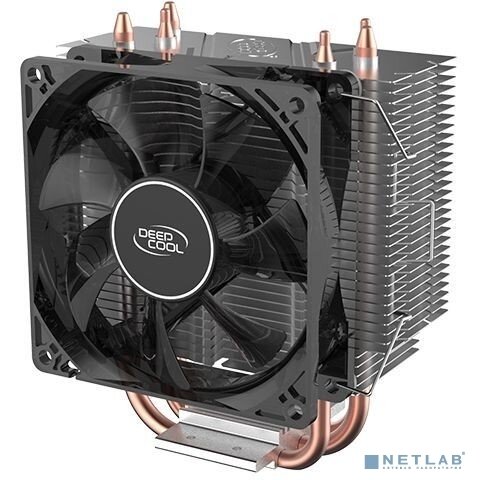 Кулер Deepcool GAMMAXX 300 FURY Soc-FM2+/AM2+/AM3+/AM4/1150/1151/1155/1700 4-pin 18-21dB Al+Cu 130W 435gr LED Ret — фото 1