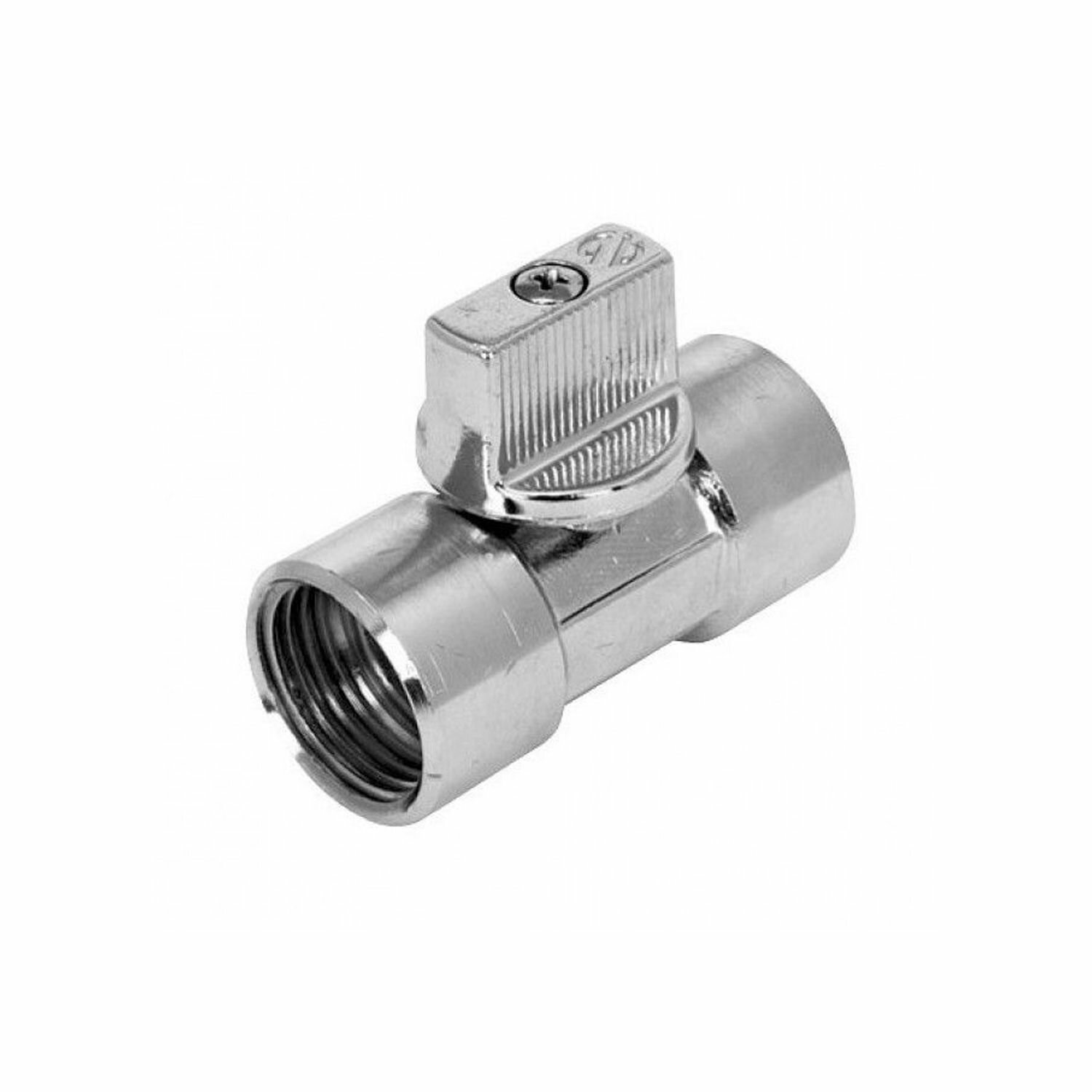 Кран шаровый ARCO MINI прямой, ВР/ВР , латунь 1/2"х1/2", хром (02249)