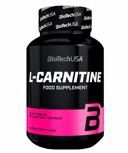 L-carnitine 1000 mg. Biotech Nutrition 30 таб. (Без вкуса)