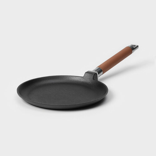Сковорода блинная Wild Kitchen, чугун, d=22 см, съёмная ручка