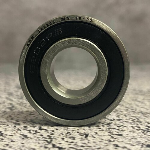 Подшипник для садовой тачки 15х35х11мм (усиленный) (6202-2RS)