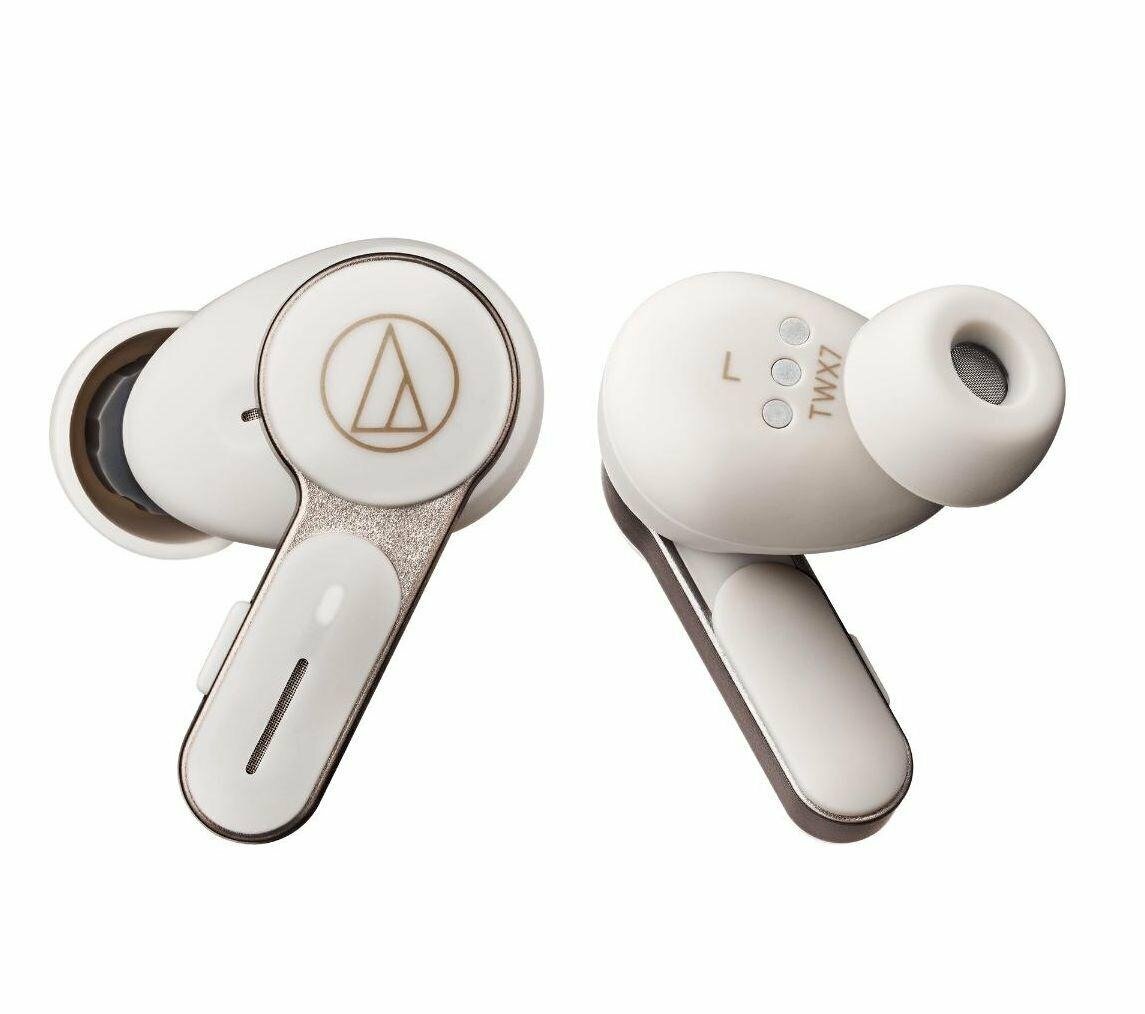 Беспроводные наушники Audio-Technica ATH-TWX7 белые