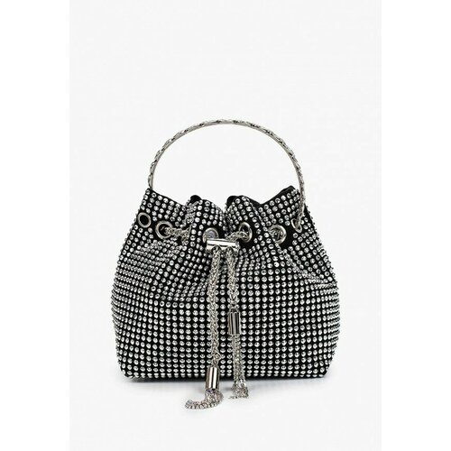 Сумка клатч MAY VA, серый, серебряный