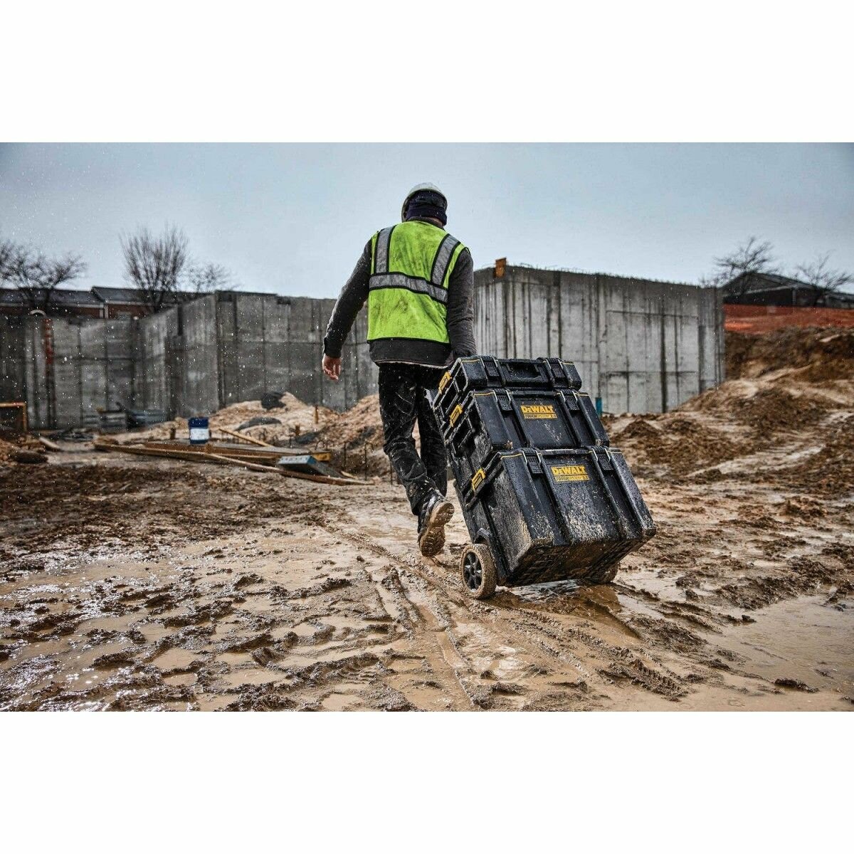 Ящик для инструмента DEWALT TOUGHSYSTEM 2.0 - фото №4