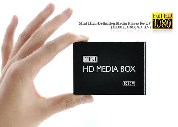 REDAMIGO K7 Медиаплеер Full HD, Черный
