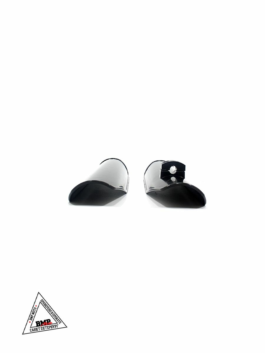 Защита перьев питбайка 125 см3 черная — фото 1