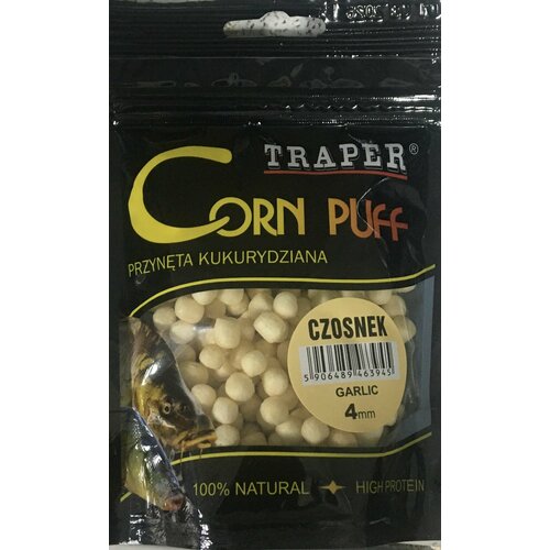 Насадка рыболовная Traper Corn Puff ( 8 мм; чеснок )