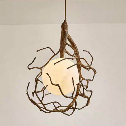 Интерьерный подвесной светильник Luna tra i rami 32см 28080₽
