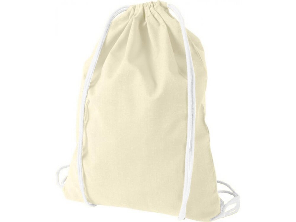 Рюкзак хлопковый «Reggy» Oasis, мягкий, нагрузка до 5 кг, натуральный