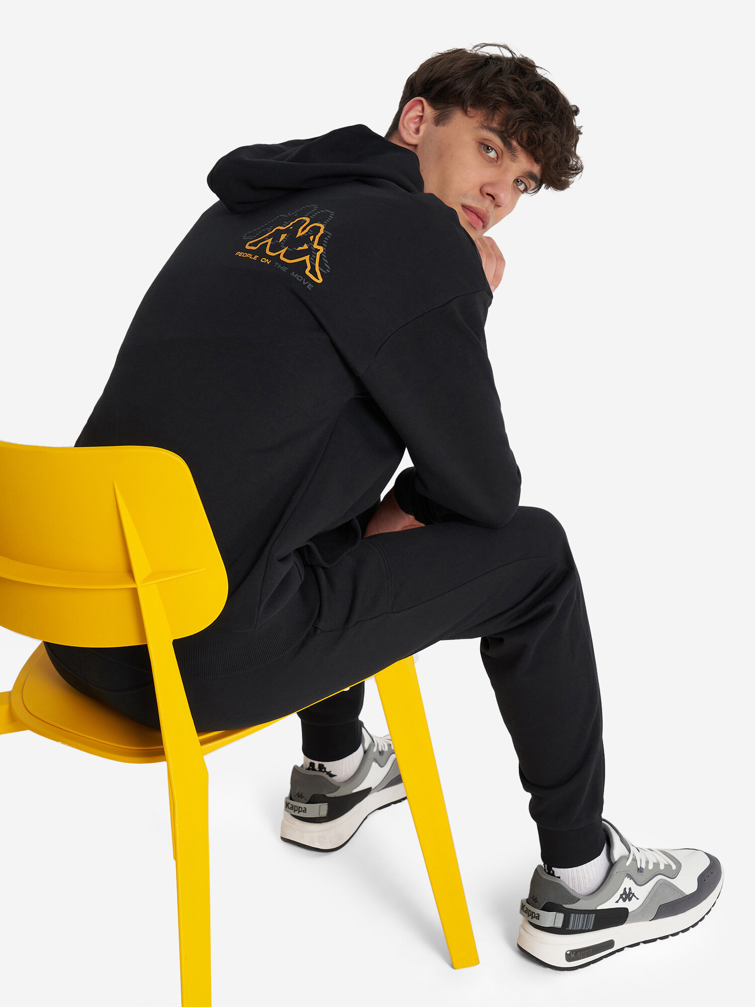 Худи Kappa Sport Logo Men's Hooded knitted jumpers w/o zip