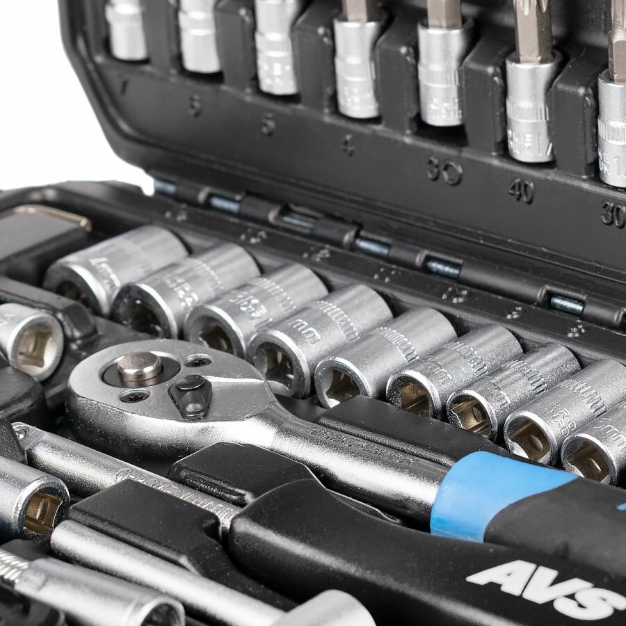 Набор инструментов 46 предметов "MASTER" AVS — фото 1