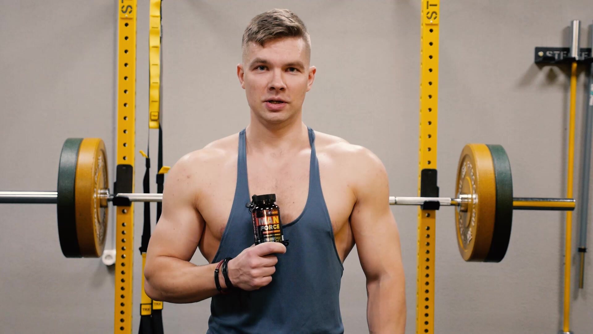 Витамины спортивные для мужчин, 90 таблеток, MAN Force, Витамины А D3 С E B9 B12 и минералы. Rocket Nutrition — фото 1