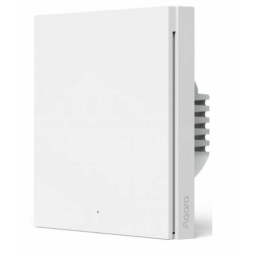 Умный выключатель Aqara Smart Wall Switch H1 EU настенный одноклавишный Белый WS-EUK01 3490₽