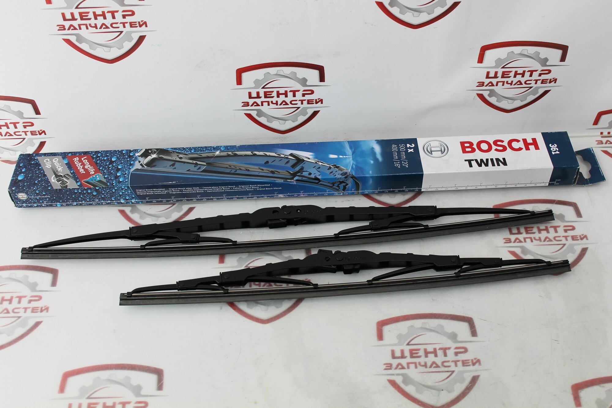 Щетки стеклоочистителя каркасные BOSCH 3397001361 500+400 крючок