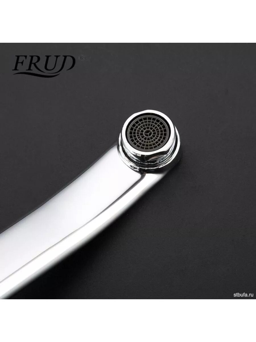 Смеситель для кухни "R49104", однорычажный, с аэратором, хром — фото 1