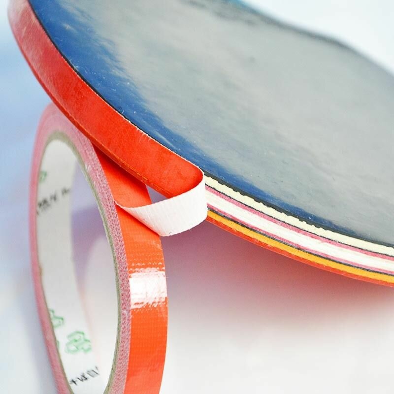 Лента Weekend, торцевая, углозащитная, пластик, 10 мм х 36 м, красная — фото 1