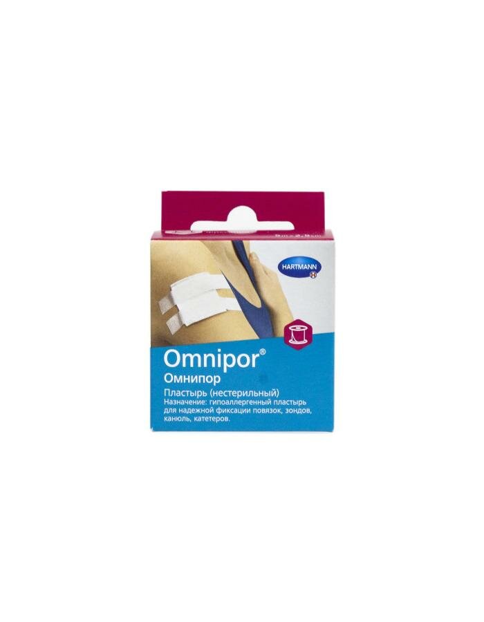 Omnipor, пластырь фиксирующий нетканый (белый) 2,5 см х 5 м, 1 шт.