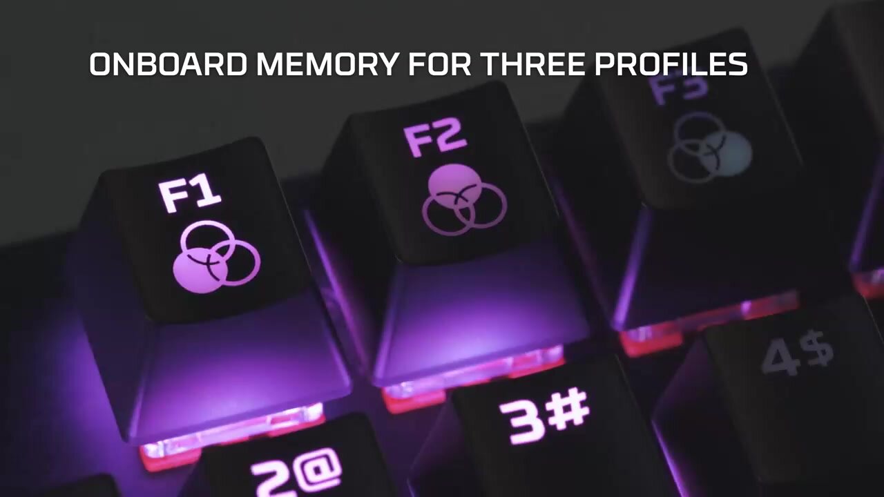 Клавиатура HyperX Alloy Origins Core 4P5P3AA#ABA Механическая, USB, игровая, HyperX Red, RGB — фото 1