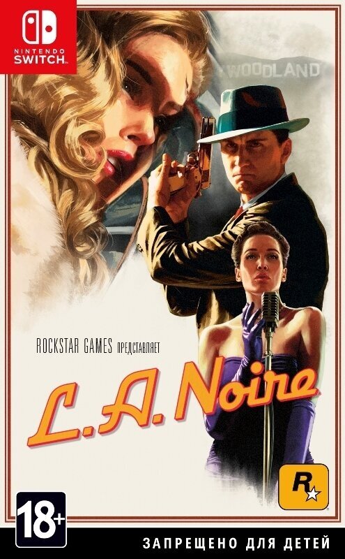 Игра Rockstar Games "L.A. Noire", для Nintendo Switch, русские субтитры