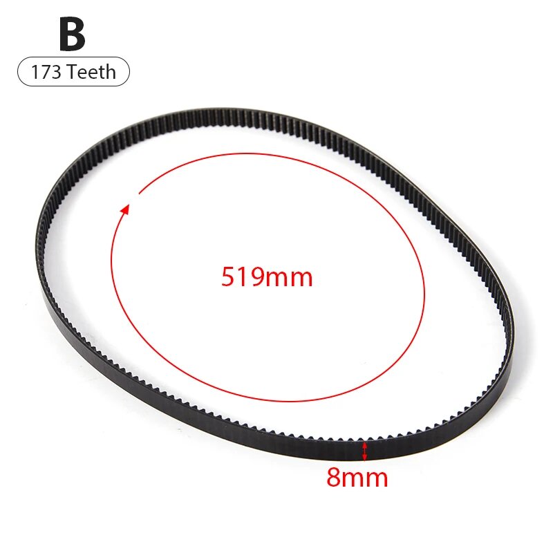 Ремни для хлебопечки 179/173 зубьев B