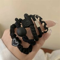 Женские эластичные резинки для волос, 5 шт, B