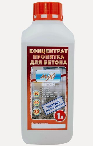 Изображение товара Пропитка для бетона Maxi Beton концентрат (1:9) для наружных и внутренних работ