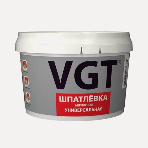 Изображение товара Шпатлевка акриловая универсальная VGT (1кг)