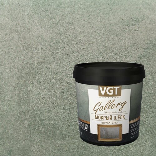 Изображение товара Штукатурка декоративная VGT Gallery Мокрый Шелк (1кг) 2321